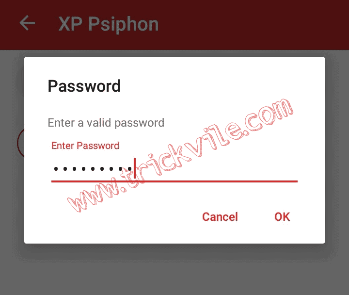 Configuración de Xp Psiphon