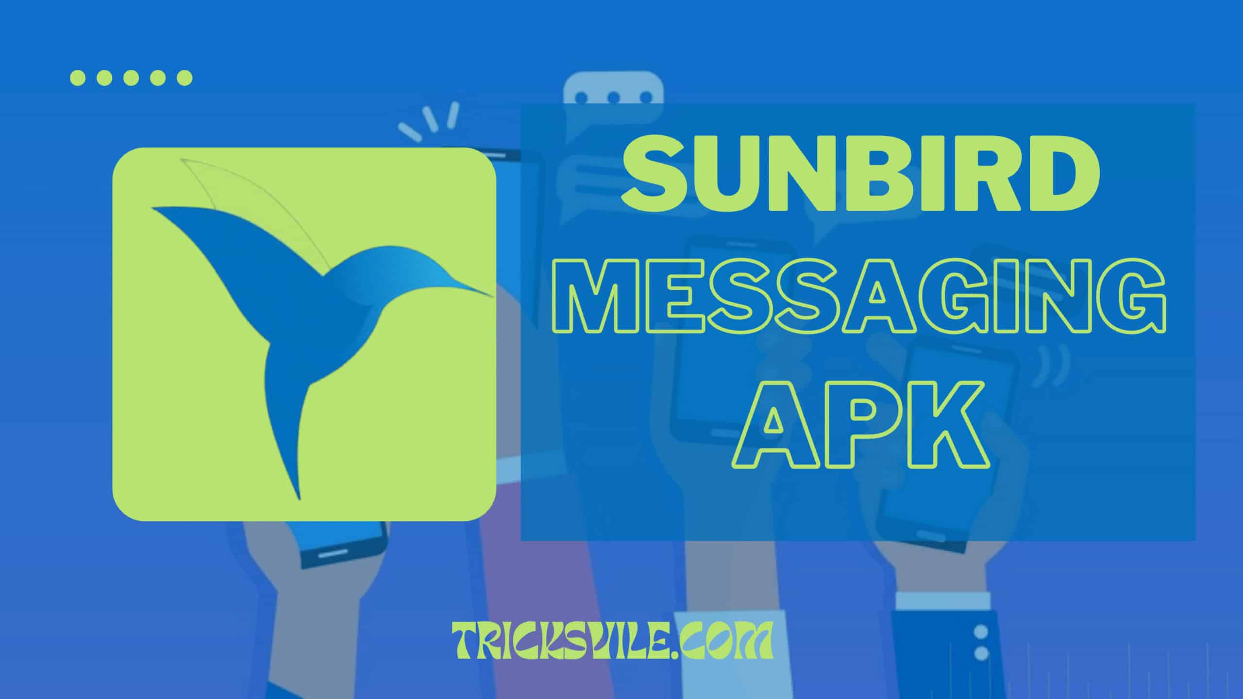 Sunbird mensajería apk