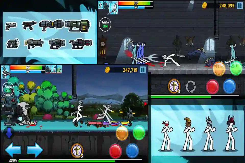 download anger of stick 4 zombie mod apk