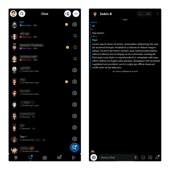 Snapchat mod apk dark themes